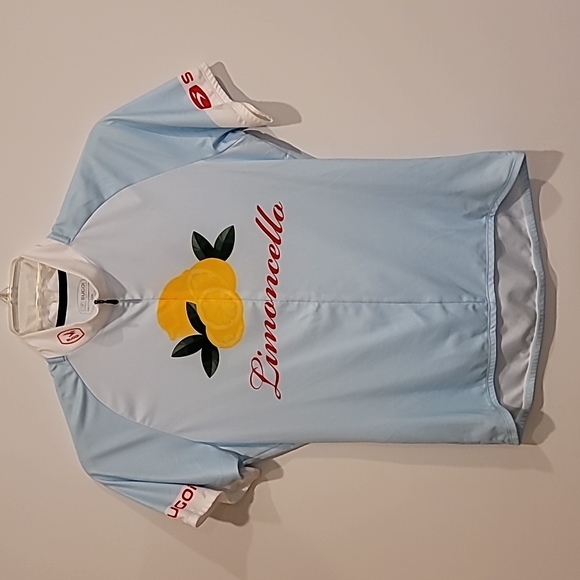 SUGOI Tops - Sugoi Lemoncello bicycle racing shirt sz M